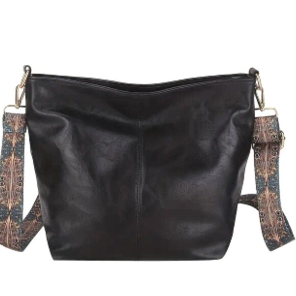 New Black Stylish Multi-Functional Commuter Bag - Picture 3 of 7